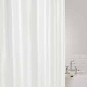 Showerplus Plain Peva Shower Curtain White - Shower Accessories