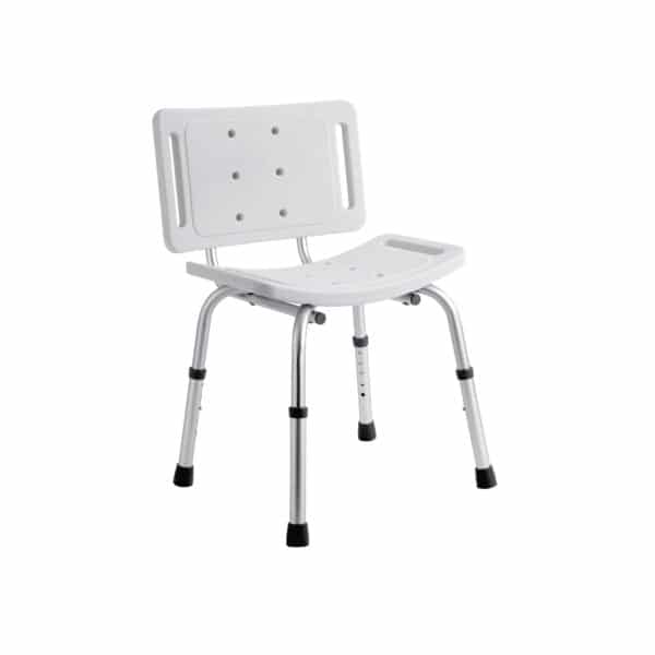 Shower Chair With Adjustable Legs - Bathroom Safety Supplies