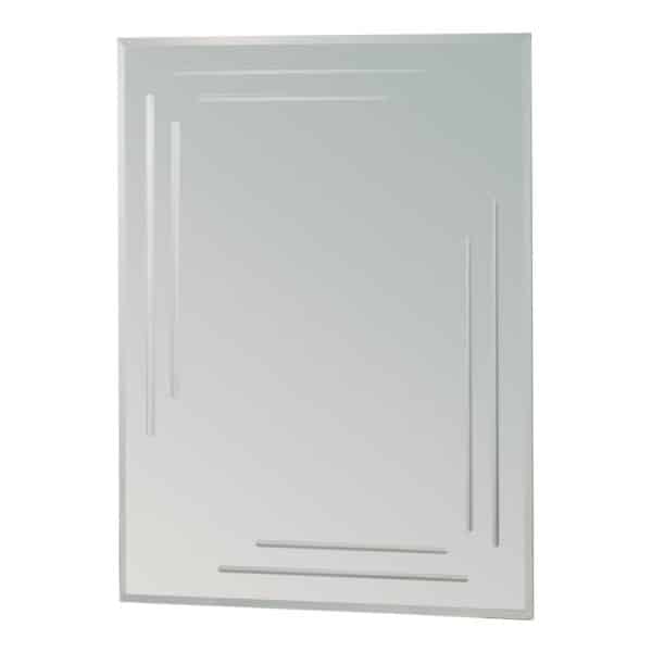 Chelsea Rectangular Mirror 60 x 45cm - Bathroom Mirrors