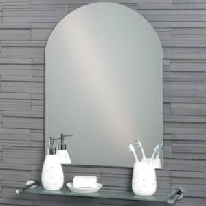 Hampton Large Arched Mirror - Bathroom Mirrors