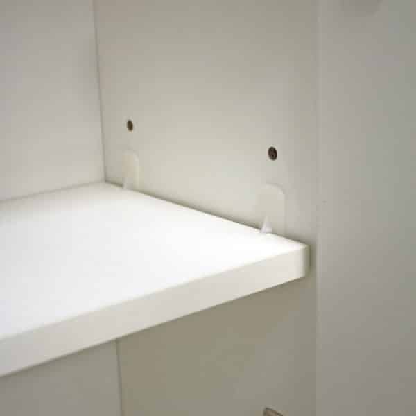 Urbino Slimline Floor Cabinet With Shelf - Bathroom Cabinets