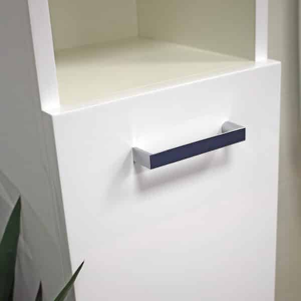 Urbino Slimline Floor Cabinet With Shelf - Bathroom Cabinets