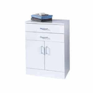 Trento White Floor Standing Cabinet - Bathroom Cabinets