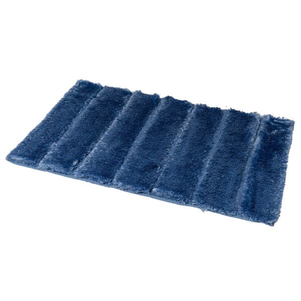 Indulgence Bath Mat Blue - Bathroom Mats