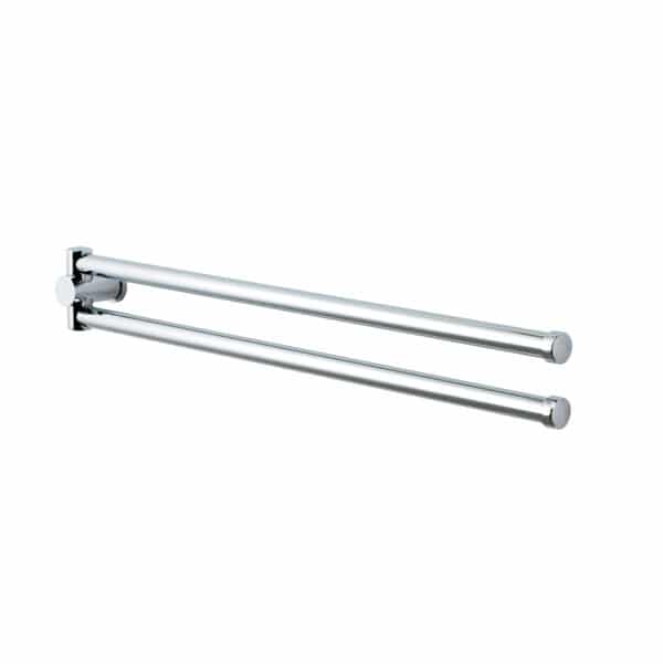 Infinity Double Swivel Towel Rail - Towel Ring Rails