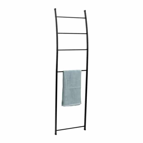 Loft Towel Rail Ladder Matt Black - Free Standing Towel Rails