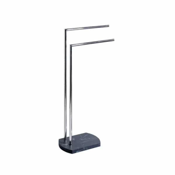 Octavia Grey Towel Stand - Free Standing Towel Rails