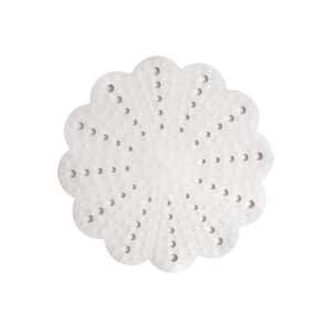 Petal Shower Mat White - Bathroom Safety Supplies