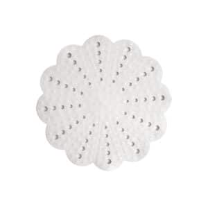 Petal Shower Mat White - Bathroom Safety Supplies