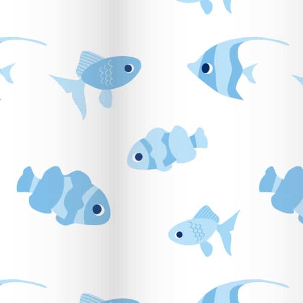 Snapper Polyester Shower Curtain - Shower Accessories