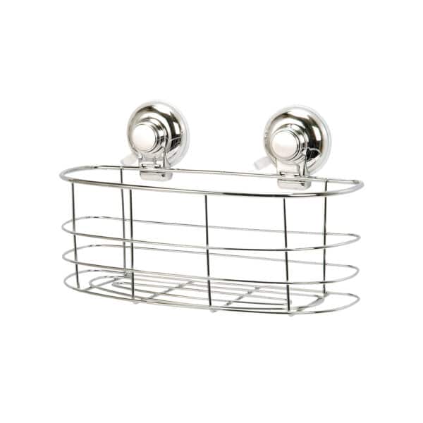 Super Suction Vertex Collection Oval Basket - Bathroom Caddies and Baskets