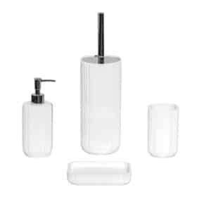 Imperial White Set of 4 - Bathroom Accessory Sets