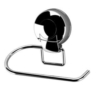 Suctionloc Toilet Roll Holder Chrome - Super Suction Bathroom Accessories