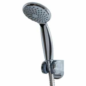 Single Spray Mode Shower Head Universal Bathroom Replacement Handset Chrome Neo - Shower Heads
