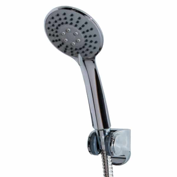 Shower Head Holder Riser Rail Kit 3 Function Handset Stainless Steel Slide Bar Spectra - Shower Accessories