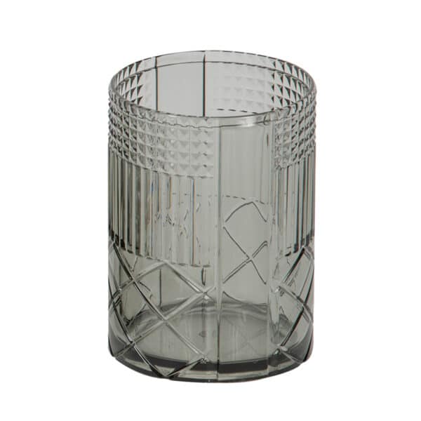 Balmoral Grey Tumbler - Bathroom Tumblers