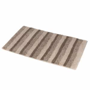 Milton Stripe Bath Mat Natural - Bathroom Mats