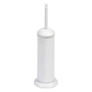 Hex Toilet Brush & Holder White - Sale