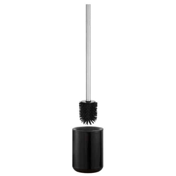 Rondo Toilet Brush & Holder Black - Toilet Brushes