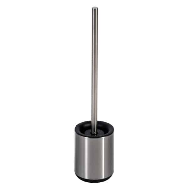 Rondo Toilet Brush and Holder Satin Stainless Steel - Toilet Brushes