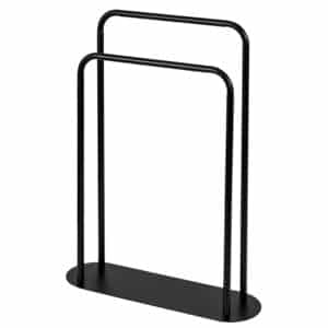 Aspen Towel Stand Black - Free Standing Towel Rails
