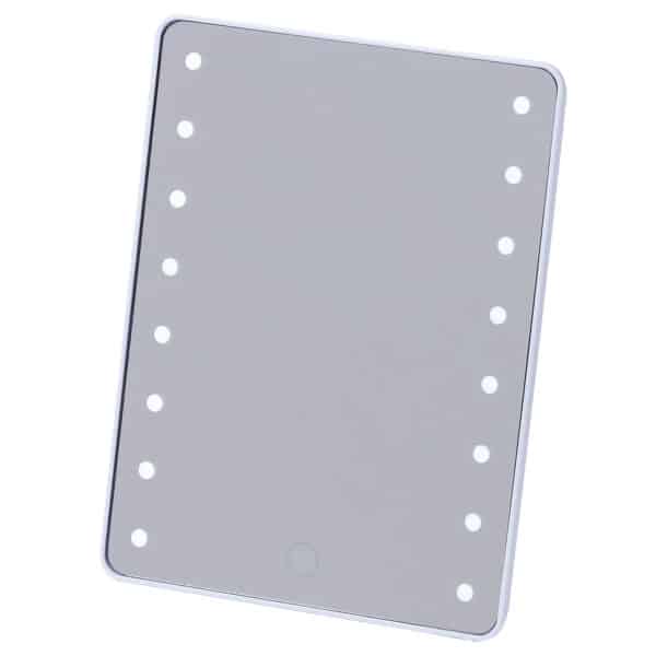 Vegas Freestanding Vanity Mirror with LED Lights White - Vanity Mirrors