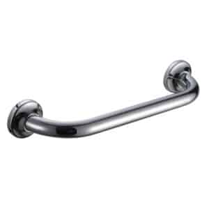 Chrome Wall Mounted Bathroom/Shower Grab Bar 30cm Assurity - Bath Grab Bars