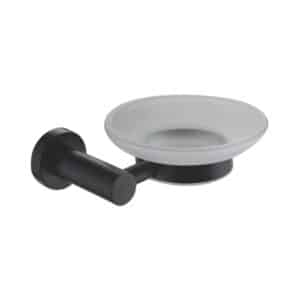 Modern Round Black Wall Mounted Bathroom Soap Dish Modernity - Shower Accessories