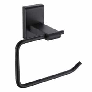 Black Wall Mounted Toilet Roll Holder Unity - Toilet Roll Holders