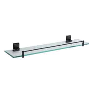 Black Wall Mounted Vanity Shelf Unity - Wall Mounted Bathroom Shelves