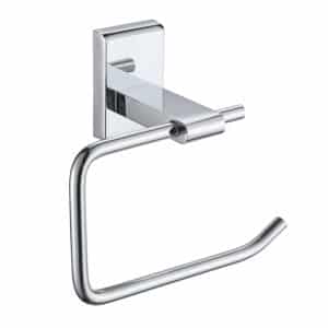 Unity Chrome Wall Mounted Bathroom Toilet Roll Holder - Toilet Roll Holders