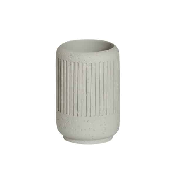 Concrete Alexandria Toothbrush Holder - Bathroom Tumblers