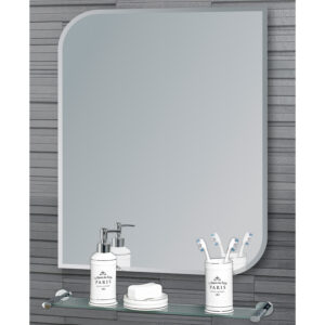 Rectangular Bathroom Wall Mounted Mirror 70cmx50cm Islington - Wall Mounted Mirrors