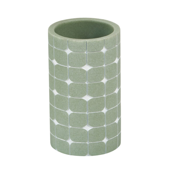 Mosaica Pistachio Tumbler - Bathroom Tumblers