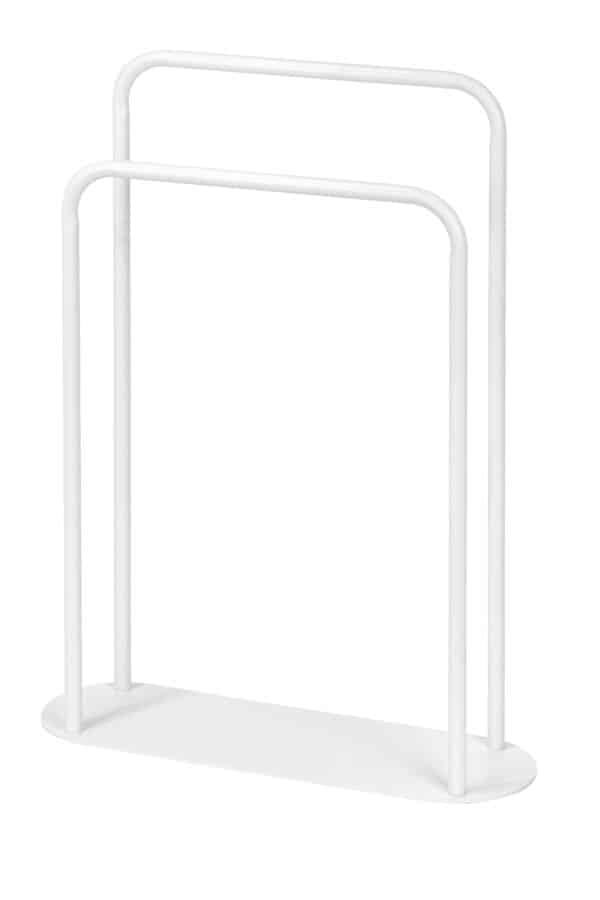 Aspen Towel Stand White - Free Standing Towel Rails