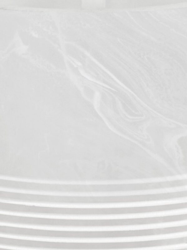Bianco Frost Onyx White Striped Bathroom Accessory Set - Bathroom Accessory Sets