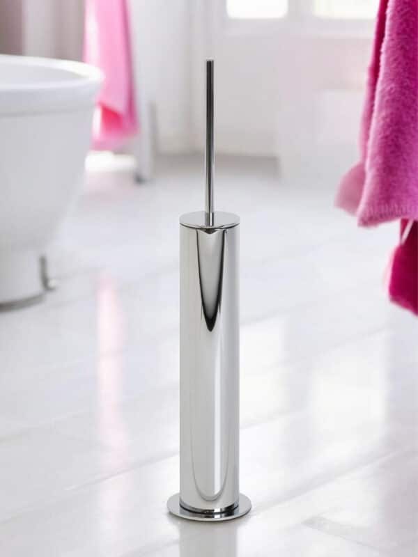 Belgravia Chrome Toilet Brush & Holder - Toilet Brushes