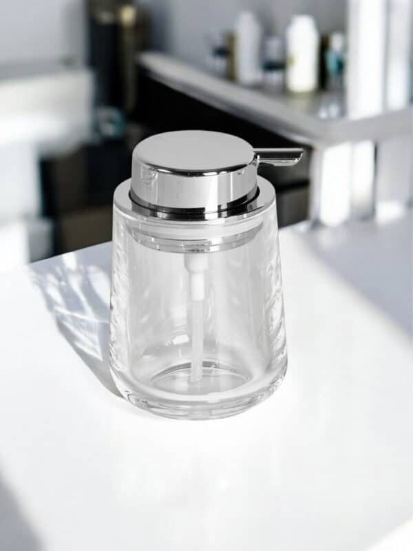 Showerdrape Clarion Clear Acrylic Bathroom Accessory Set - Bathroom Accessory Sets
