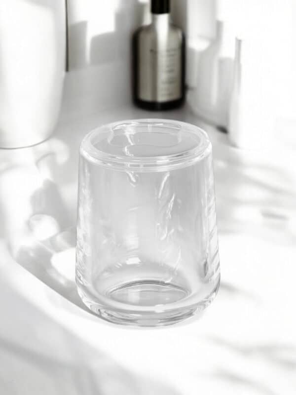 Showerdrape Clarion Clear Acrylic Bathroom Accessory Set - Bathroom Accessory Sets