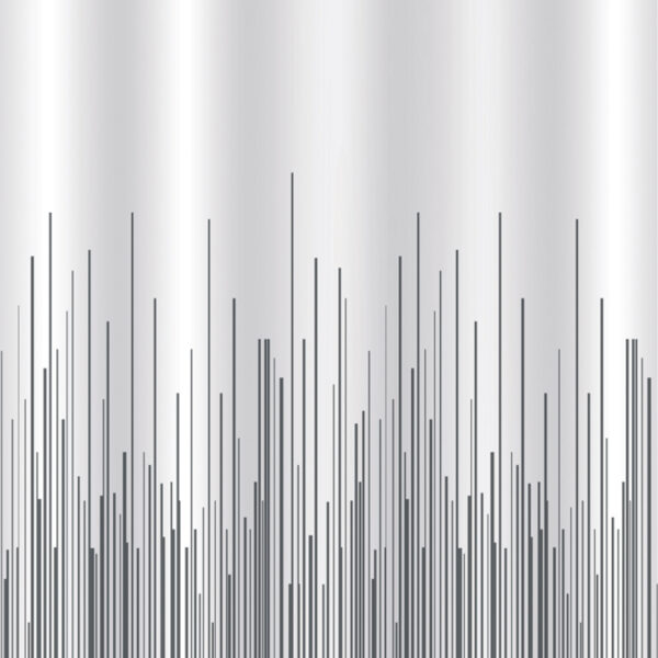 City White Shower Curtain - Shower Accessories