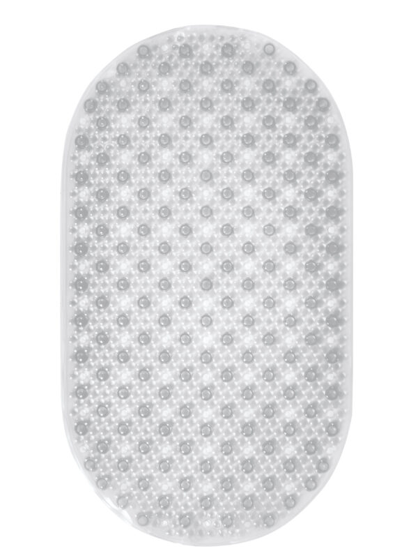 Cleo Anti Slip Suction Bath Mat 69cm x 39cm - Non-Slip Rubber Bath Mats