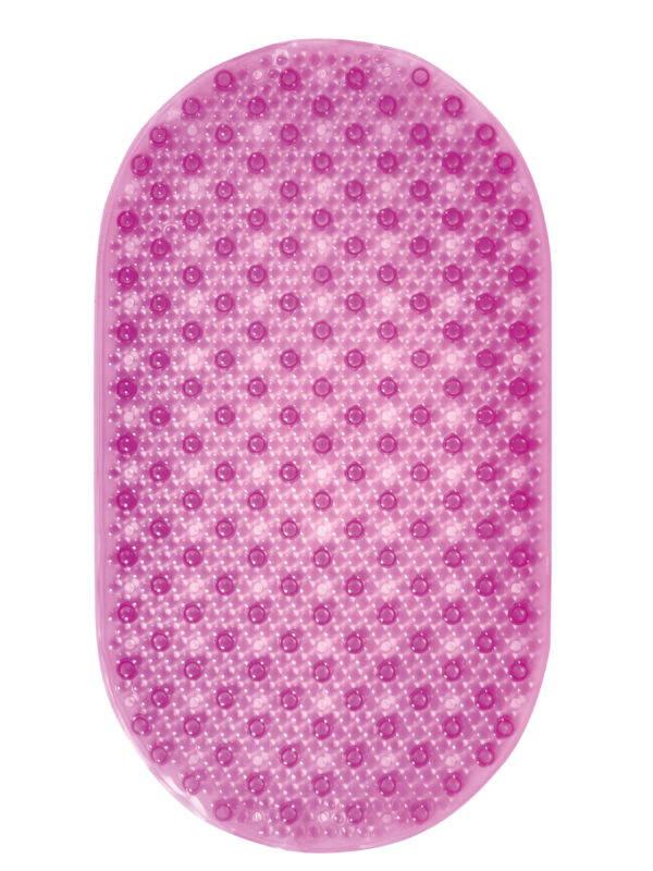 Cleo Anti Slip Suction Bath Mat 69cm x 39cm - Non-Slip Rubber Bath Mats