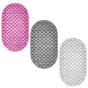 Cleo Anti Slip Suction Bath Mat 69cm x 39cm - Non-Slip Rubber Bath Mats