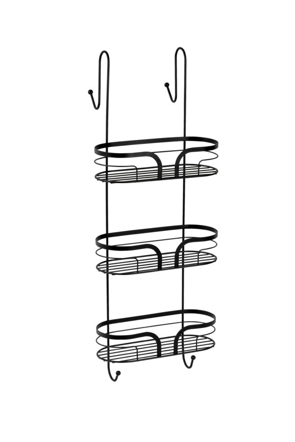 Dante Steel 3 Tier Shower Caddy - Bathroom Caddies and Baskets