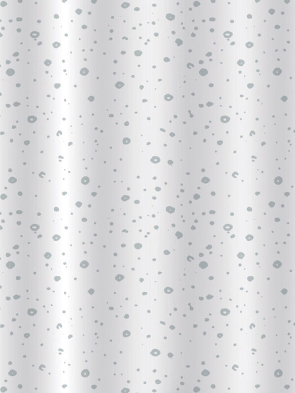 Droplets White Shower Curtain - Shower Accessories