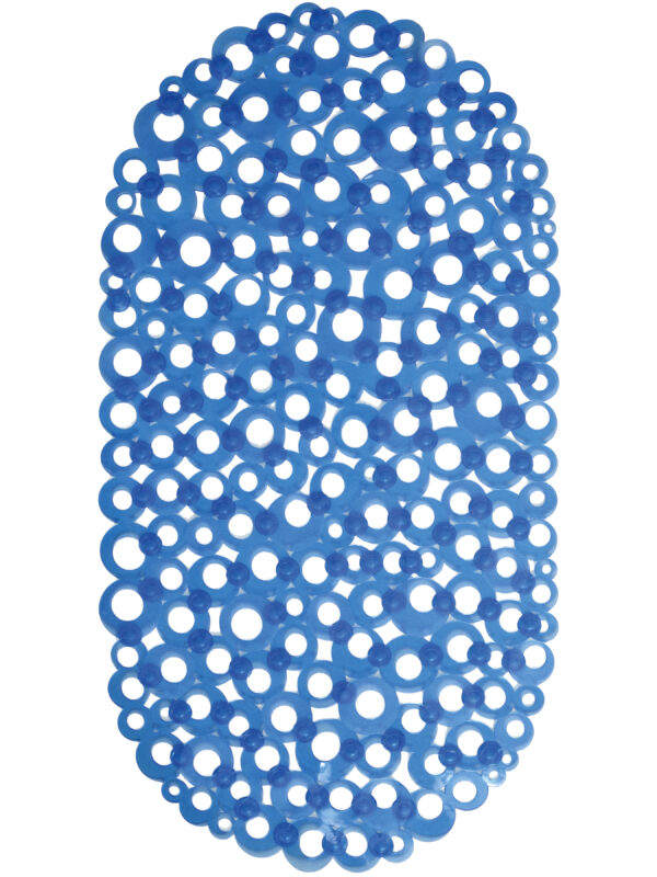 Otto Anti Slip PVC Suction Bath Mat 69cm x 36cm - Non-Slip Rubber Bath Mats