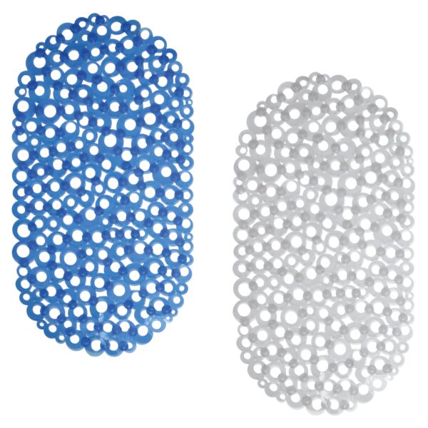 Otto Anti Slip PVC Suction Bath Mat 69cm x 36cm - Non-Slip Rubber Bath Mats