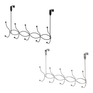 Waves Over Door Storage Hooks - Over Door Hooks / Robe Hooks