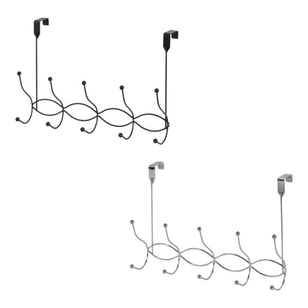 Waves Over Door Storage Hooks - Over Door Hooks / Robe Hooks