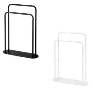 Aspen Freestanding 2-Tier Curved Towel Stand - Free Standing Towel Rails